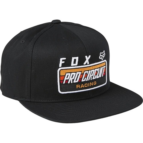 FOX PRO CIRCUIT BLACK SNAPBACK