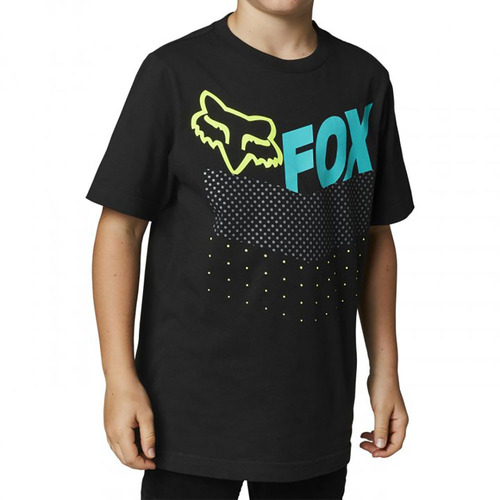 FOX TRICE BLACK KIDS TEE - MD