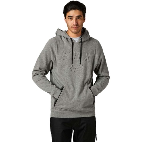 FOX BACKLASH DWR HEATHER GRAPHITE PULLOVER HOODIE - SM