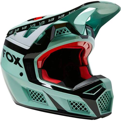 FOX 2022 V3 RS DVIDE JADE MIPS HELMET - M