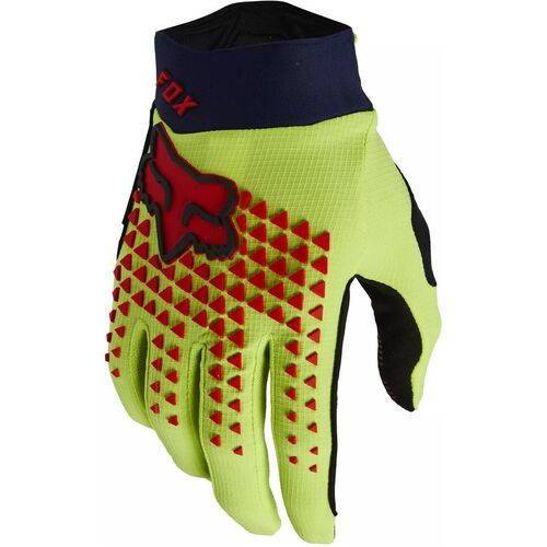 FOX MTB DEFEND SE FLO YELLOW GLOVES - S