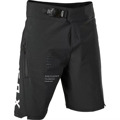 FOX MTB FLEXAIR BLACK KIDS SHORTS - 22