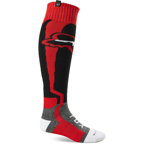 FOX 2023 360 VIZEN FLO RED SOCKS - L