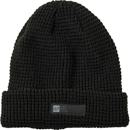 FOX ZENTHER BLACK BEANIE