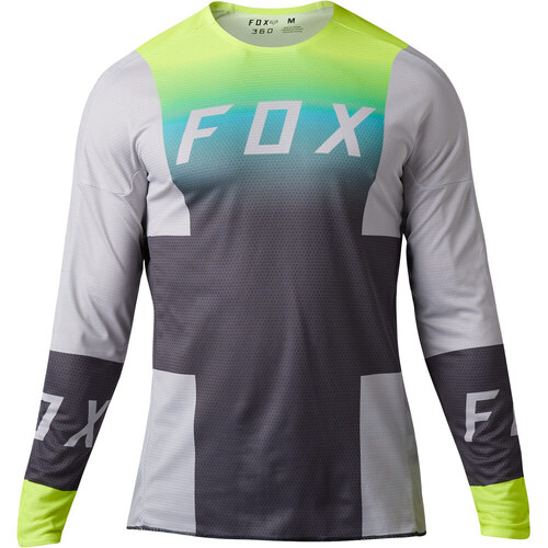 FOX 2023 360 HORYZN LT GREY JERSEY - S