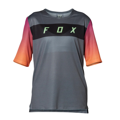 FOX FLEXAIR SS YOUTH PEWTER JERSEY - S