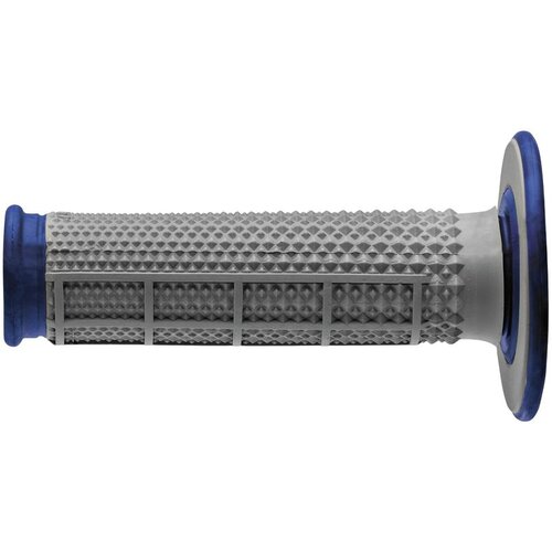 RENTHAL DUAL COMPOUND HALF WAFFLE BLUE TAPERED GRIPS