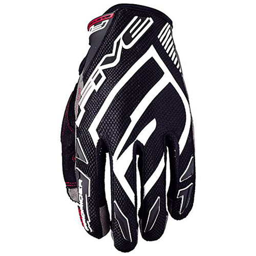 FIVE MXF PRO RIDER S BLACK/WHITE GLOVES - SM