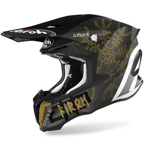 AIROH TWIST 2.0 SWORD GLOSS / MATTE BLACK HELMET - XL