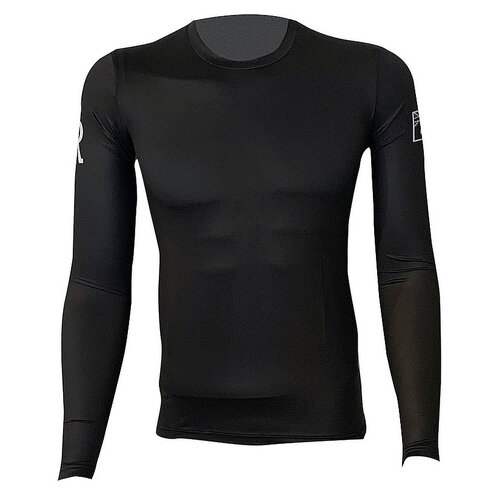 HOSTILE HANDWEAR FLEX COMPRESSION BLACK JERSEY - XS