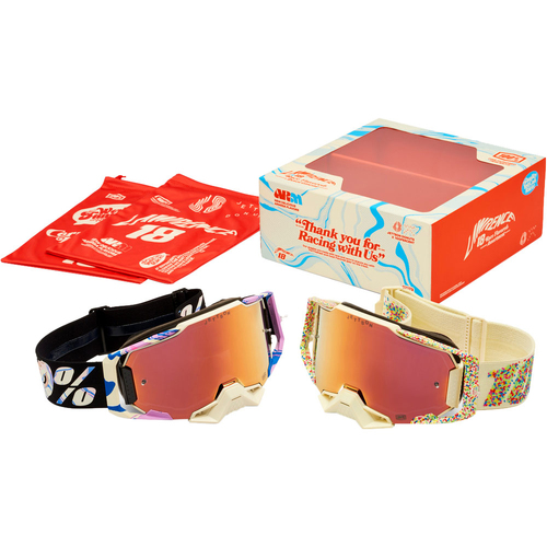 100% PERCENT ARMEGA JETTSON 2 PACK GOGGLES