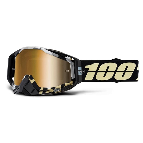 100 percent goggles gold