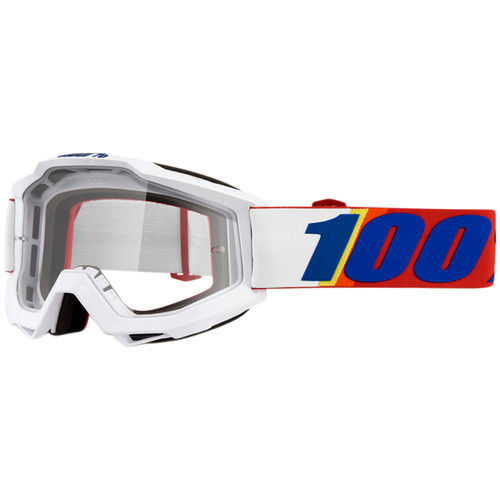 100% PERCENT ACCURI MINIMA CLEAR GOGGLES