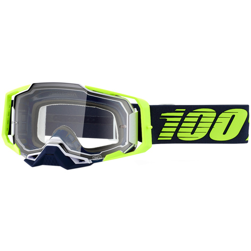 100% PERCENT ARMEGA DEKER CLEAR GOGGLES