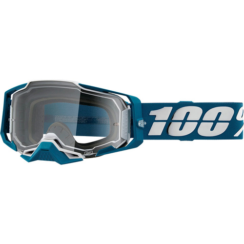 100% PERCENT ARMEGA ALBAR CLEAR GOGGLES