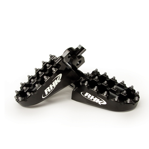 RHK HONDA CR 125/250 CRF 250/450 02-16 BLACK PURSUIT FOOTPEGS