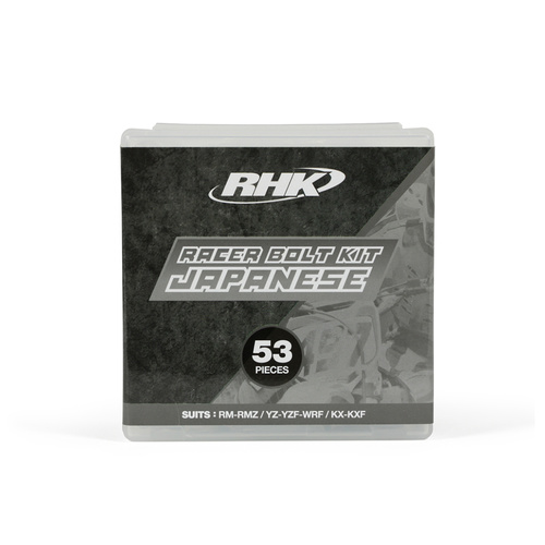 RHK JAPANESE RACER 53PC BOLT KIT