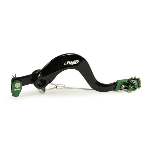 RHK KAWASAKI KX250F 04-17 GREEN REAR BRAKE PEDAL