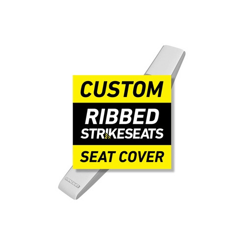 STRIKE SEATS HUSQVARNA TC / FC 19-22 TE / FE 20-22 FLURO YELLOW / GREY / GREY GRIPPER RIBBED SEAT COVER