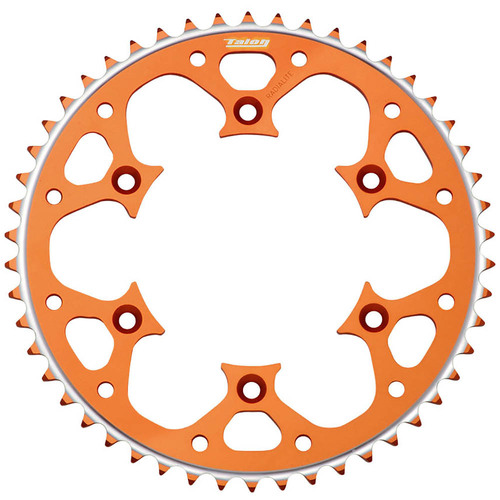 TALON KTM / HUSQVARNA 85 ORANGE ALLOY REAR SPROCKET - 44T