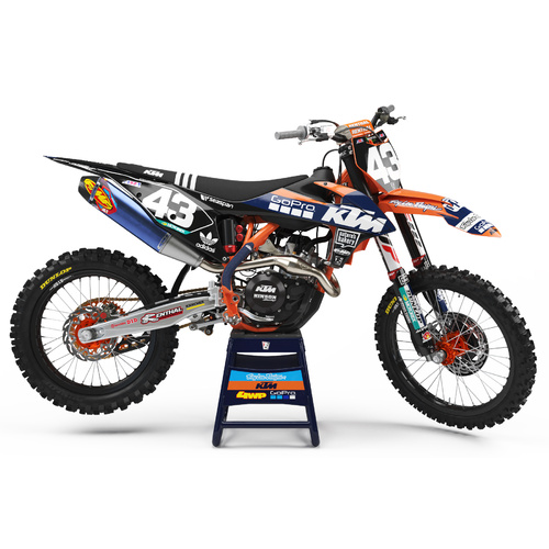 THROTTLE SYNDICATE TLD KTM WASHOUGAL LIMITED EDITION TEAM KIT - BLACK