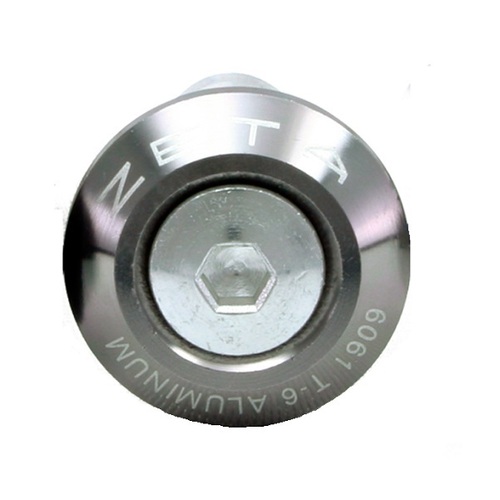 ZETA 29MM GREY / TITANIUM BAR END PLUGS